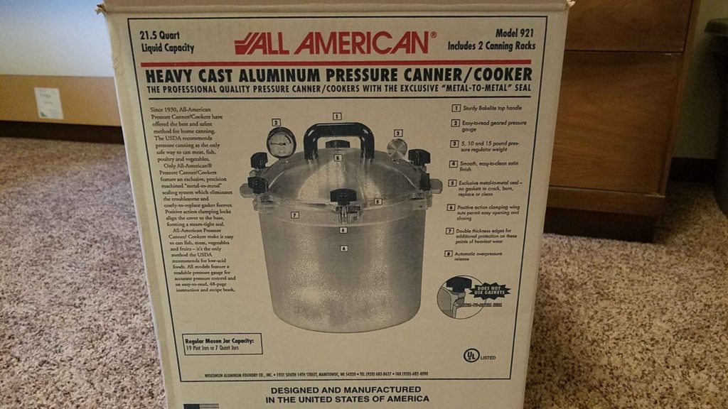 All American 921YL Mustard 21 Quart Pressure Canner